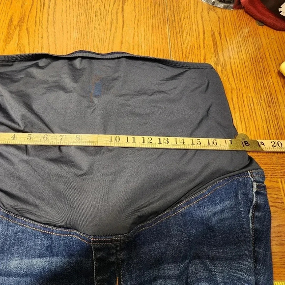 Madewell Materity Skinny Jeans Size 32 Blue - Picture 10 of 12